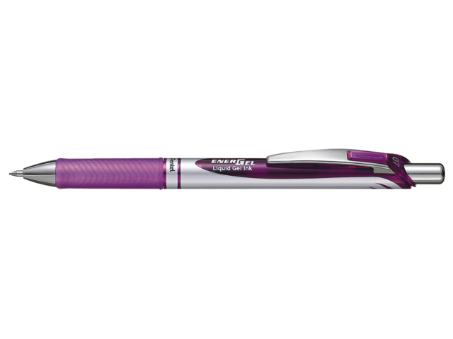 Gelschrijver pentel energel bl77 violet 0.4mm