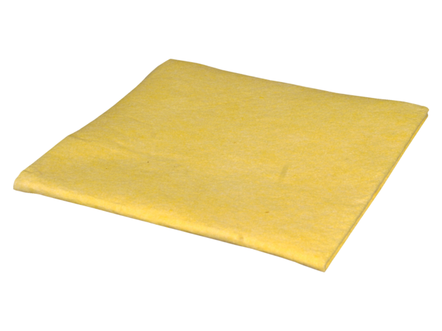 Werkdoek non woven geel 38x40cm 10 stuks