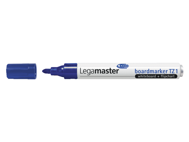Viltstift legamastertz1 whiteboard rond blauw 1.5-3mm