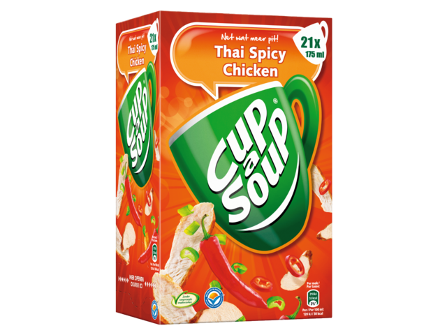 Cup-a-soup thai spicy kippensoep 21 zakjes