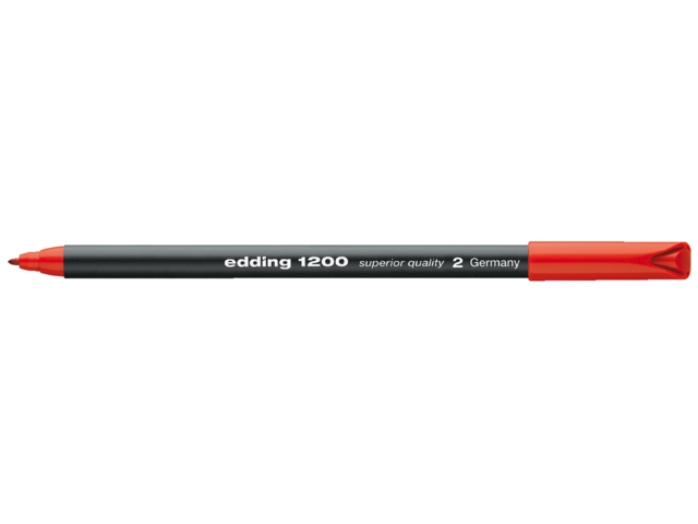 Fineliner edding 1200 rood 0.5-1mm