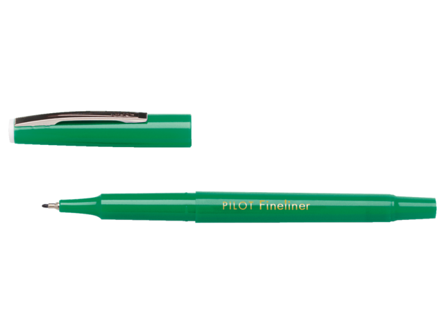 Fineliner pilot sw-ppf groen 0.4mm