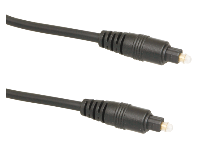 Kabel icidu audio optical toslink connection m 10meter zwart