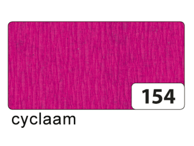 Crepepapier folia 250x50cm nr154 cyclaam