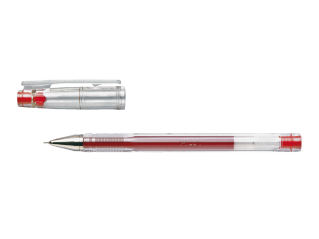 Gelschrijver pilot g-tec rood 0.2mm