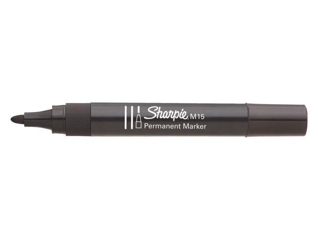 Viltstift sharpie m15 rond zwart 1.8mm