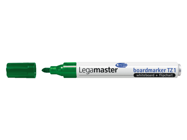 Viltstift legamaster tz1 whiteboard rond groen 1.5-3mm