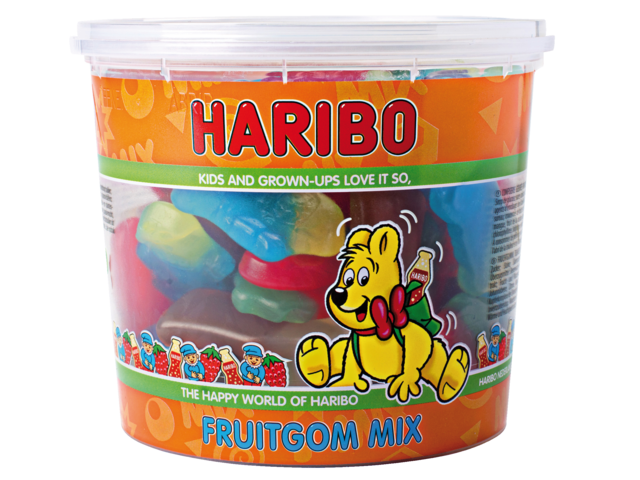 Haribo fruitgom mix 650gram