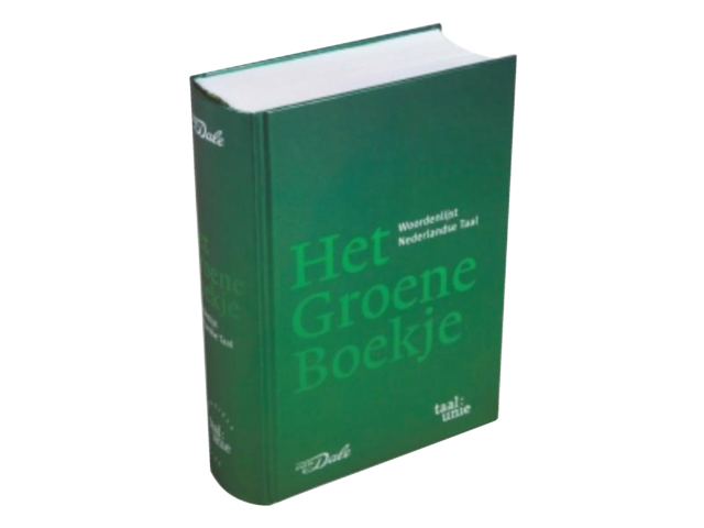 Woordenboek het groene boekje der nederlands taal