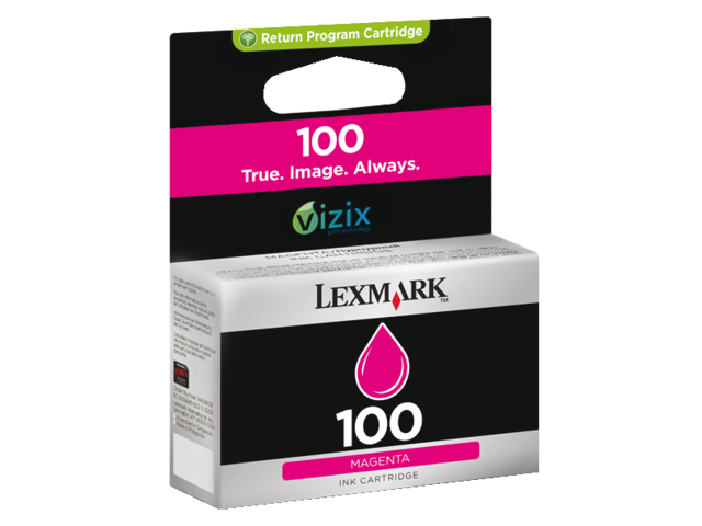 Inkcartridge lexmark 14n0901 100 prebate rood
