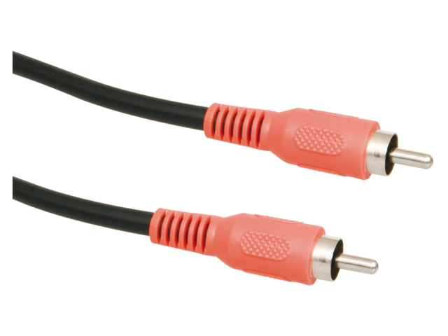 Kabel icidu audio digital coax connection m/m 3meter rood
