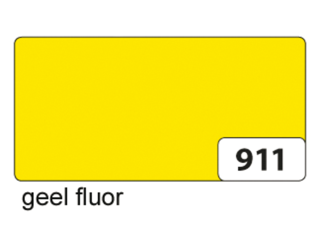 Etalagekarton folia 48x68cm 400gr nr911 fluor geel