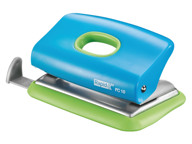 Perforator rapid fc10 funky 2-gaats 10vel blauw/groen