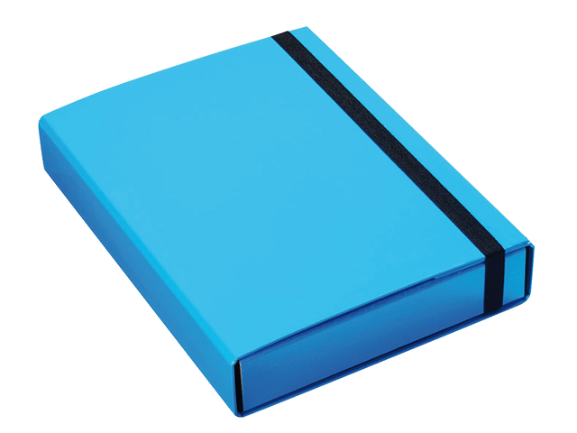 Elasto-opbergbox klapr 50mm lichtblauw