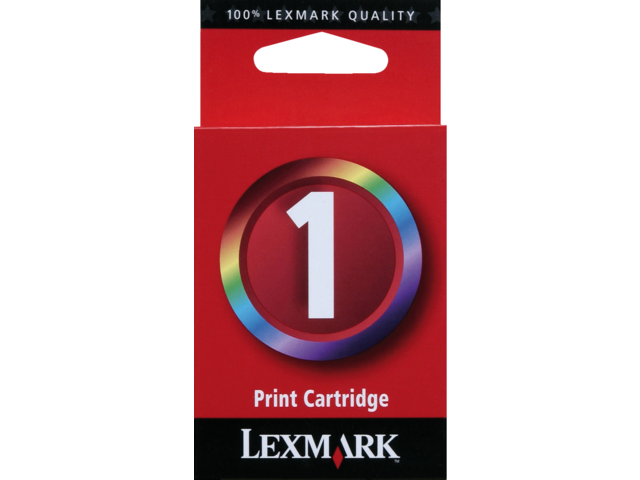 Inkcartridge lexmark 18cx781e 1 kleur