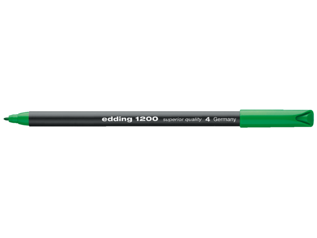 Fineliner edding 1200 groen 0.5-1mm