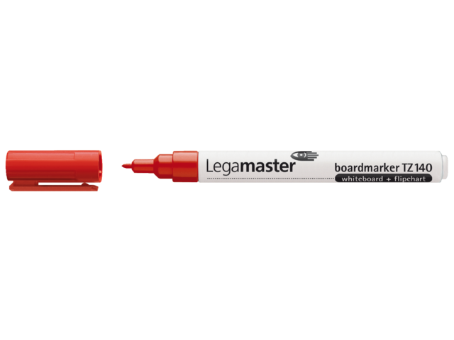 Viltstift lm tz140 whiteboard rond rood 1mm