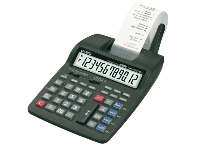 Casio rekenmachine HR-150TEC
