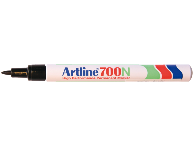 Viltstift artline 700 rond zwart 0.7mm