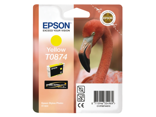 Inkcartridge epson t087440 geel