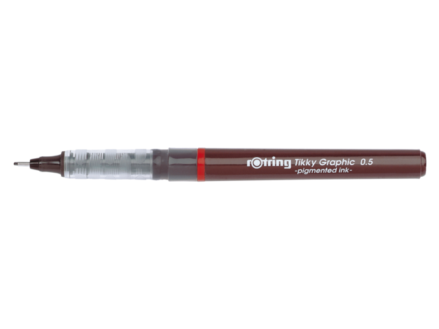 Fineliner rotring tikky graphic 0.5mm