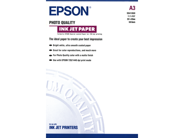 Epson inkjetpapier