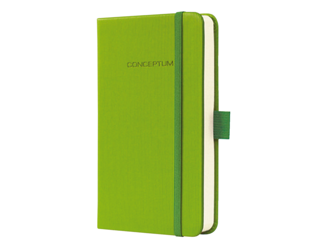 Notitieboek conceptum co579 95x150mm groen lijn