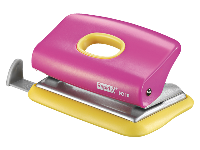 Perforator rapid fc10 funky 2-gaats 10vel roze/geel
