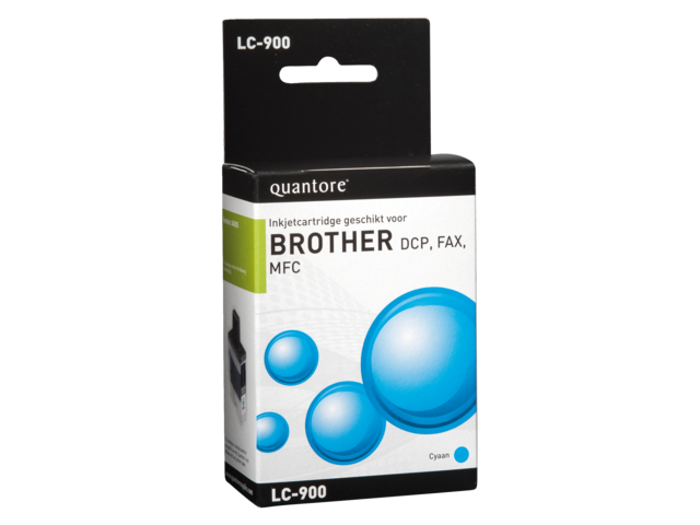 Inkcartridge quantore brother lc-900 blauw