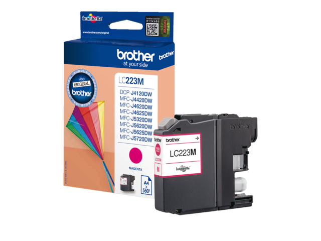 Inkcartridge brother lc-223m rood