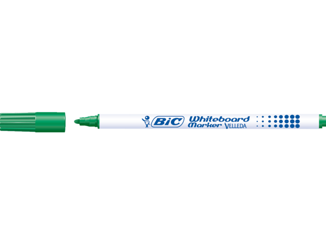 Viltstift bic 1721 whiteboard rond groen 1.5mm