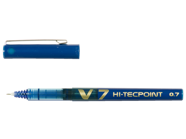 Rollerpen pilot hi-tecpoint v7 blauw 0.4mm