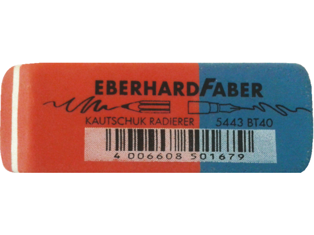 Gum eberhard faber ef-585443 potlood/inktgum