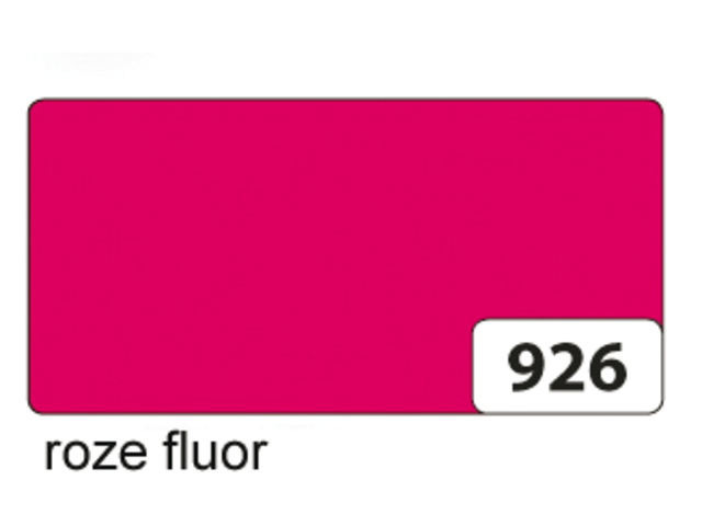 Etalagekarton folia 48x68cm 400gr nr926 fluor roze