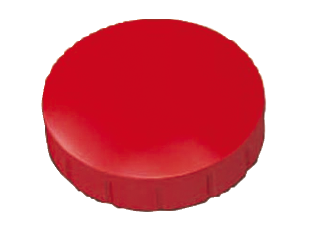 Magneet maul solid 20mm 300gr rood