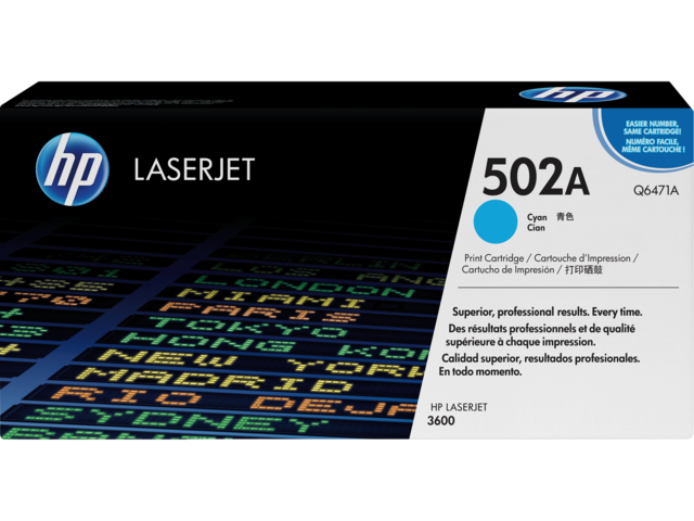HP laserprintertoners 500 serie