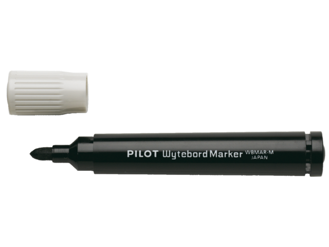 Viltstift pilot 5071 whiteboard rond zwart 1.8mm