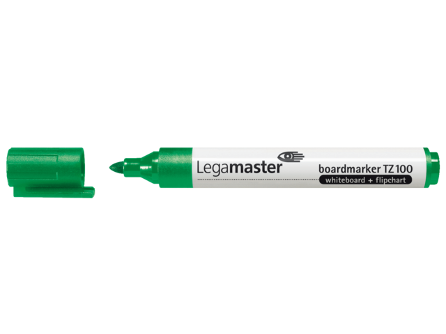 Viltstift lm tz100 whiteboard rond groen 1.5-3mm