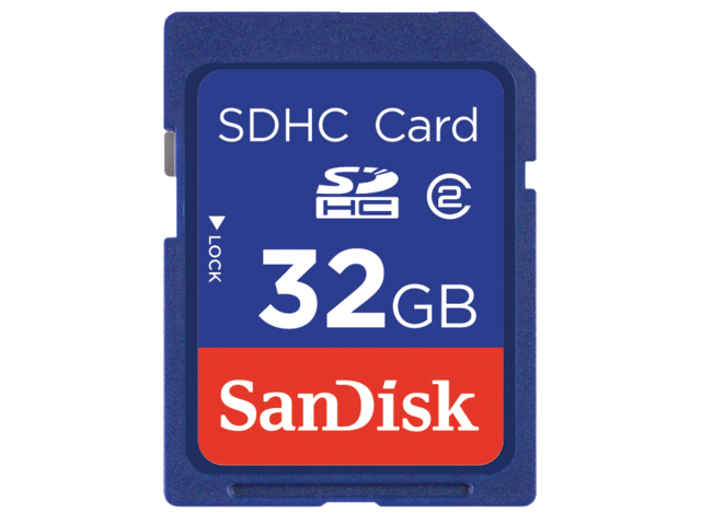 SanDisk geheugenkaart SDHC Class4
