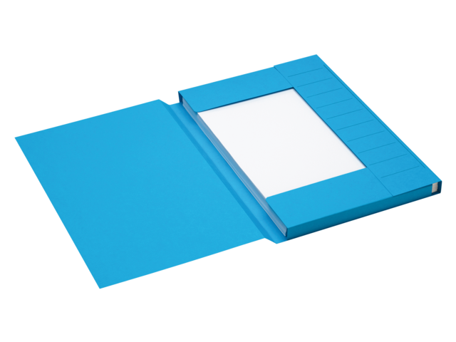 Dossiermap jalema secolor 225gr folio blauw