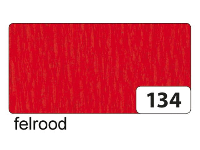 Crepepapier folia 250x50cm nr134 rood