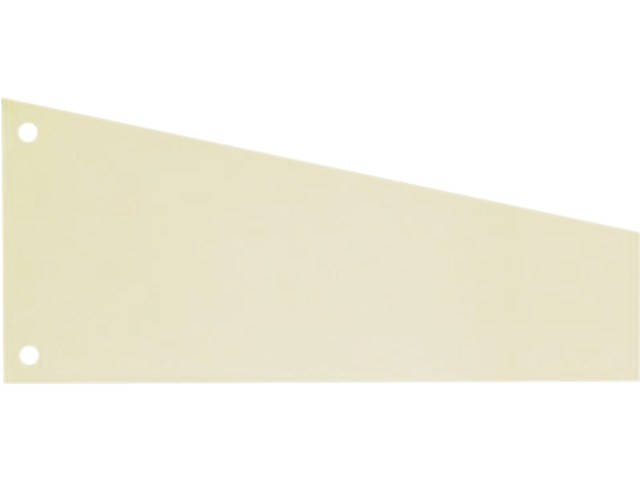 Scheidingsstrook elba trapezium 105x240x55mm geel