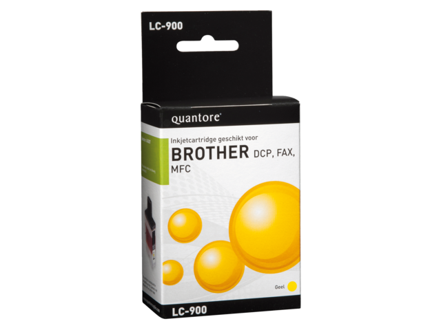 Inkcartridge quantore brother lc-900 geel