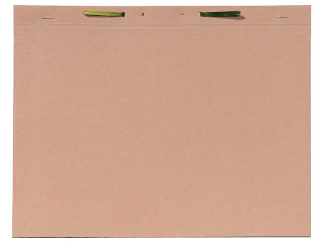 Binnenmap a6020-25 folio met hechting chamois