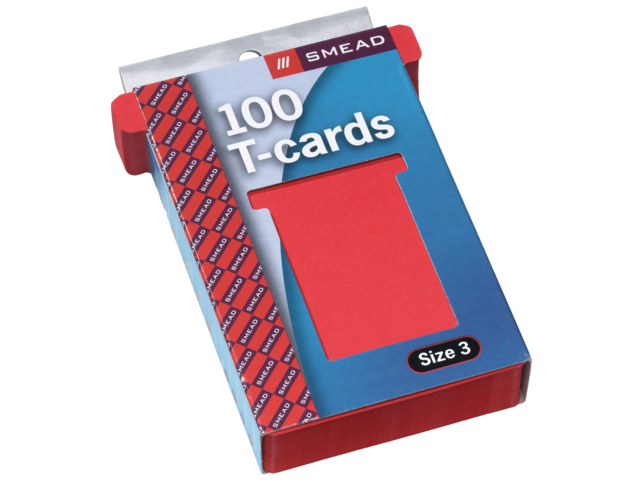 Planbord t-kaart lynx a5548-322 77mm rood