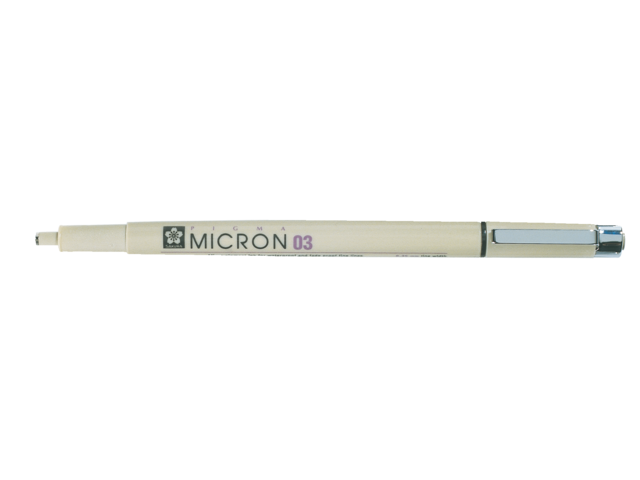 Fineliner sakura pigma micron zwart 0.35mm