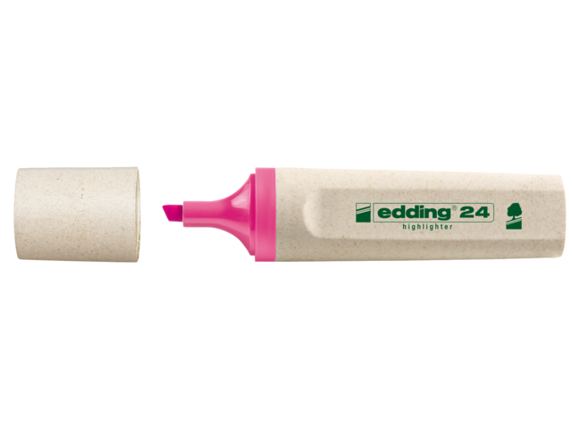 Markeerstift edding 24 eco roze