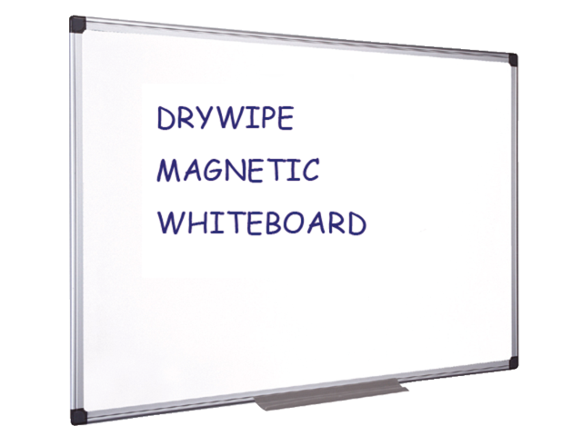 Whiteboard quantore 45x60cm magnetisch gelakt staal