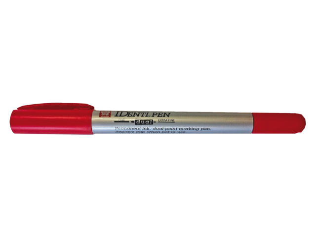Viltstift sakura identi pen rood