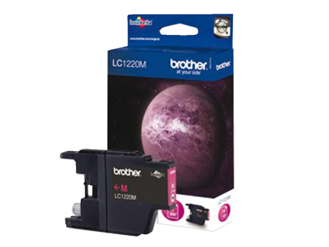 Inkcartridge brother lc-1220m rood